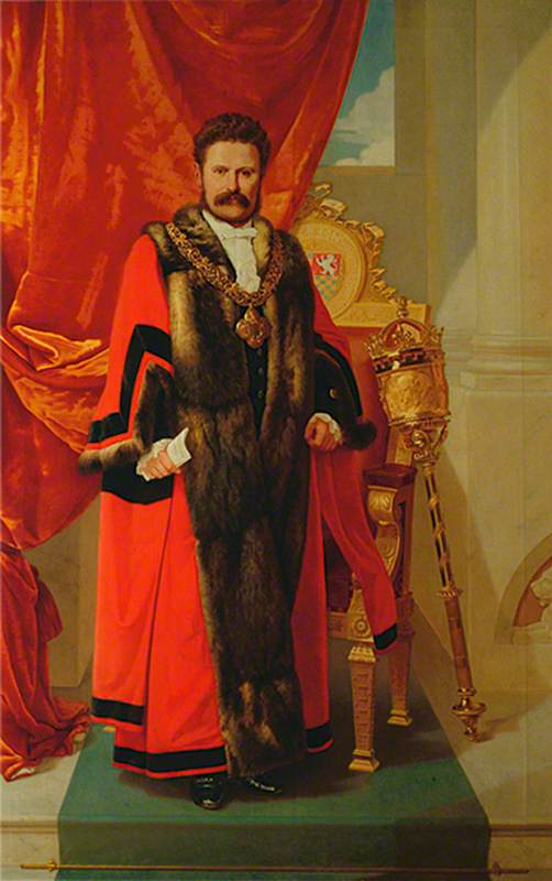 Wynne Edwin Baxter, Esq. (1844–1920), First Mayor of Lewes (1881–1882)